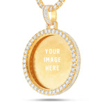 Hollywood Diamond Picture Pendant, 2 Inches - Shyne Jewelers 160-00079 Yellow Gold Shyne Jewelers