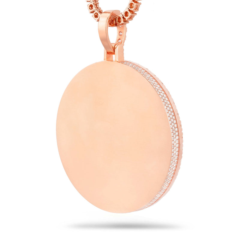 Hollywood Diamond Picture Pendant, 3 Inches - Shyne Jewelers 160-00054 Rose Gold Shyne Jewelers