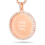 Hollywood Diamond Picture Pendant, 3 Inches - Shyne Jewelers 160-00054 Rose Gold Shyne Jewelers