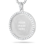 Hollywood Diamond Picture Pendant, 3 Inches - Shyne Jewelers 160-00054 White Gold Shyne Jewelers