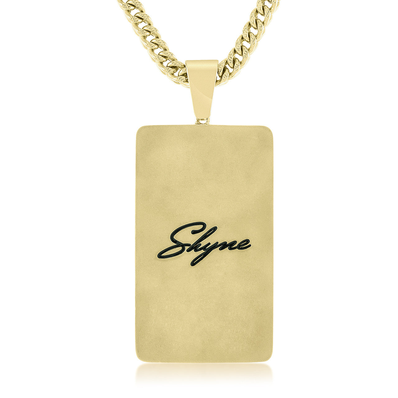 Custom Yellow Gold 3ct Diamond Dream Chaser Pendant