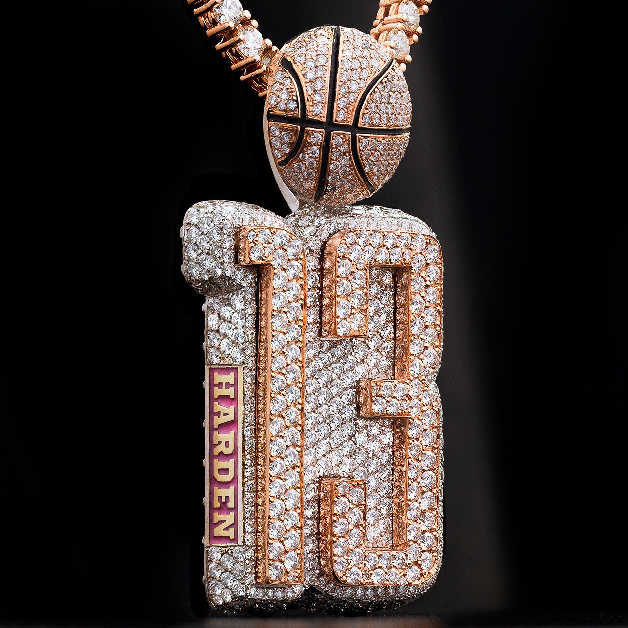 James Harden Custom "13" Pendant - Shyne Jewelers Shyne Jewelers