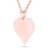 Large Diamond Heart Picture Pendant - Shyne Jewelers 160-00037 10K Rose Gold SI1 Shyne Jewelers