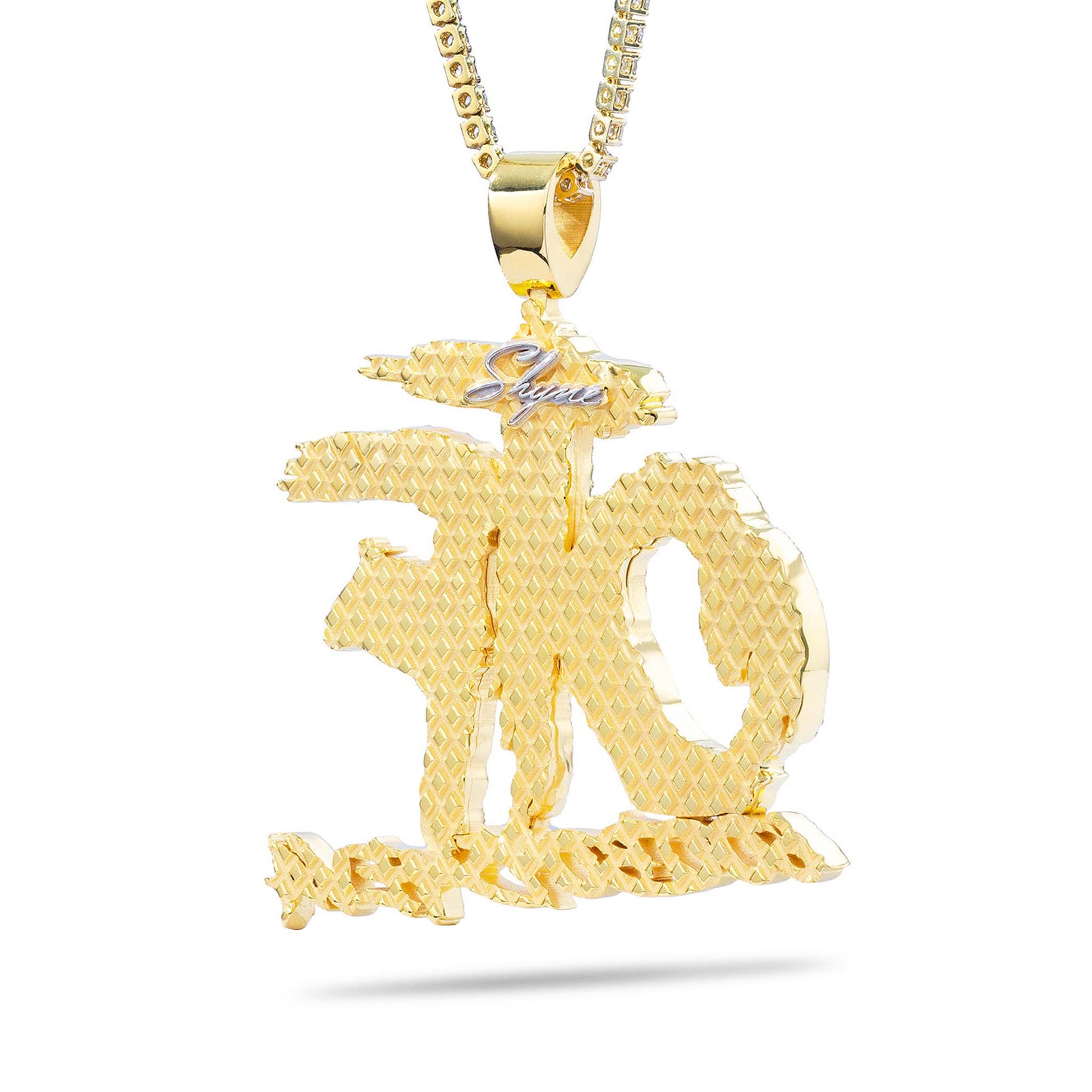 Lil Durk "OTF Custom Diamond Pendant - Shyne Jewelers Shyne Jewelers