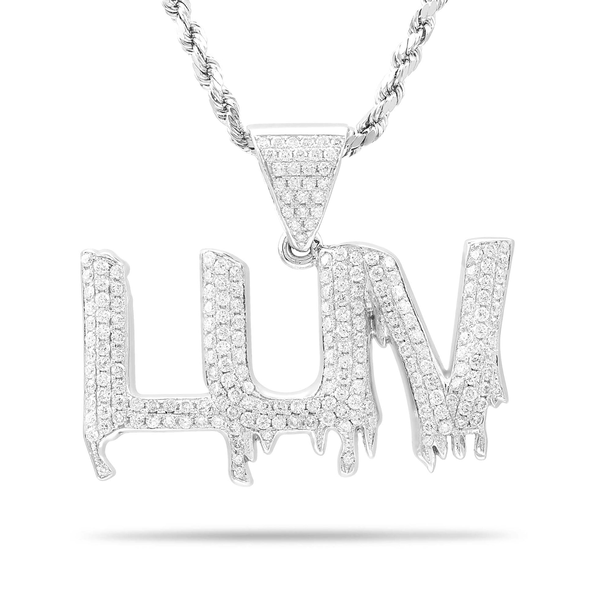 Lil Uzi Diamond LUV Pendant - Shyne Jewelers Shyne Jewelers