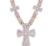 Lil Uzi Vert Custom Cross Chain - Shyne Jewelers LILUZICROSS Shyne Jewelers