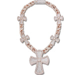 Lil Uzi Vert Custom Cross Chain - Shyne Jewelers LILUZICROSS Shyne Jewelers