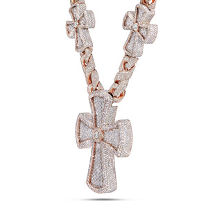 Lil Uzi Vert Custom Cross Chain - Shyne Jewelers LILUZICROSS Shyne Jewelers