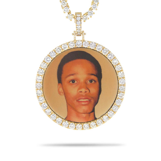 Meek Mill Custom "Lil Snupe" Diamond Picture Pendant - Shyne Jewelers Shyne Jewelers