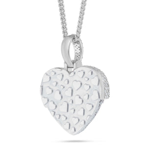 Melting Heart Diamond Pendant, 2