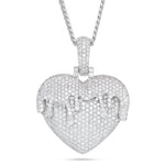 Melting Heart Diamond Pendant, 2