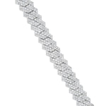 Mini Diamond Cuban Bracelet, 8 mm - Shyne Jewelers Shyne Jewelers