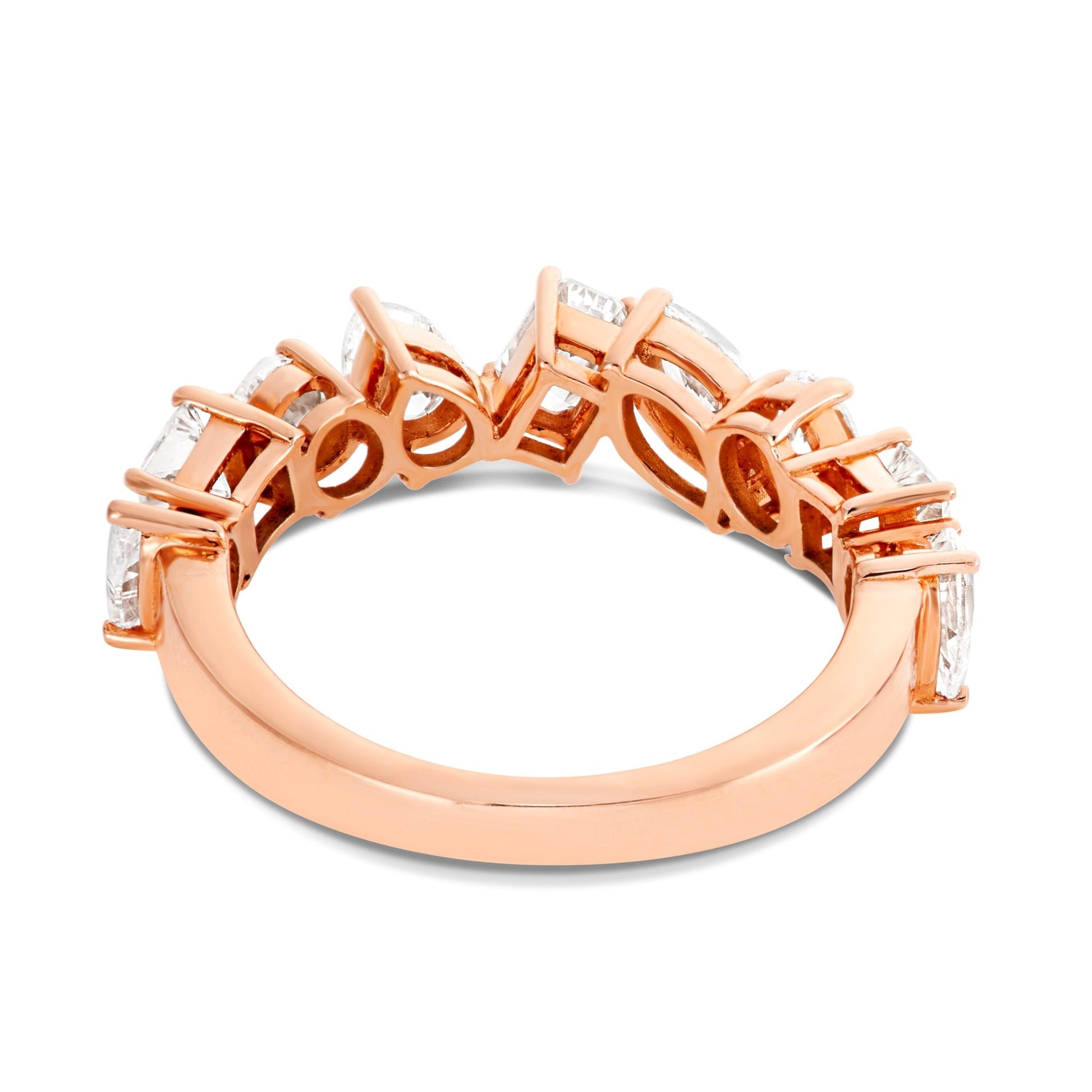 Multi-cut Stone Diamond Ring - Shyne Jewelers Rose Gold Shyne Jewelers