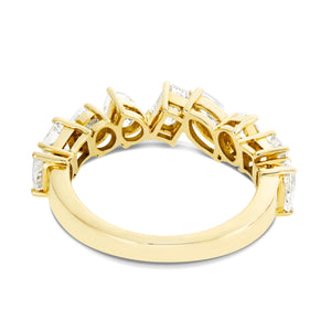 Multi-cut Stone Diamond Ring - Shyne Jewelers Yellow Gold Shyne Jewelers