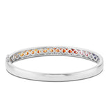 Multicolor Diamond Bangle - Shyne Jewelers 170-00241 White Gold Shyne Jewelers
