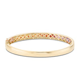 Multicolor Diamond Bangle - Shyne Jewelers 170-00241 Yellow Gold Shyne Jewelers