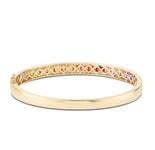 Multicolor Diamond Bangle - Shyne Jewelers 170-00241 Yellow Gold Shyne Jewelers