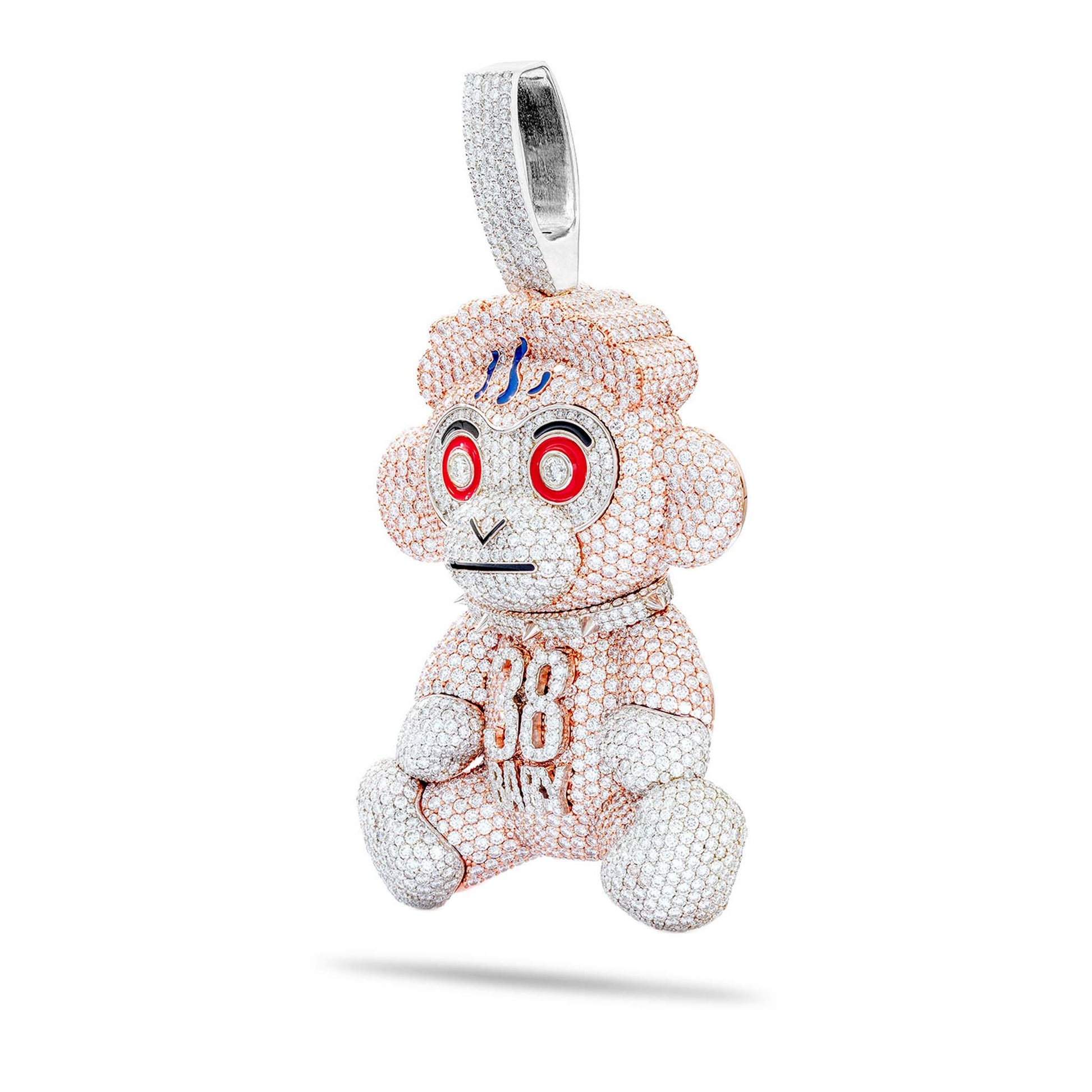 NBA Youngboy 38 Baby Custom Diamond Pendant – Shyne Jewelers