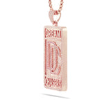 Nicki Minaj Custom Pink Print Tour Dream Chasers Diamond Pendant - Shyne Jewelers Shyne Jewelers