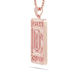 Nicki Minaj Custom Pink Print Tour Dream Chasers Diamond Pendant - Shyne Jewelers Shyne Jewelers