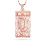 Nicki Minaj Custom Pink Print Tour Dream Chasers Diamond Pendant - Shyne Jewelers Shyne Jewelers