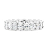 Oval Diamond Eternity Band - Shyne Jewelers Yellow Gold 4 Shyne Jewelers