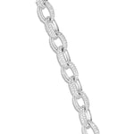 Oval Link Diamond Bracelet - Shyne Jewelers White Gold Shyne Jewelers