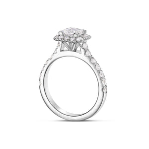 Princess Cut Diamond Engagement Ring - Shyne Jewelers ENGR_PC_1 Shyne Jewelers