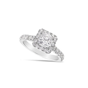 Princess Cut Diamond Engagement Ring - Shyne Jewelers ENGR_PC_1 Shyne Jewelers