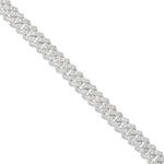 Prong set Diamond Cuban, 10.5mm - Shyne Jewelers White Gold Shyne Jewelers