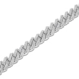 Prong set Diamond Cuban Bracelet - Shyne Jewelers 170-00211 Shyne Jewelers