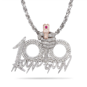 Q Da Fool 100 Round Goon Custom Diamond Pendant - Shyne Jewelers Shyne Jewelers