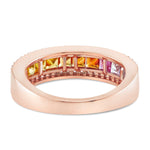 Rainbow Stone & Diamond Ring - Shyne Jewelers 4 Shyne Jewelers