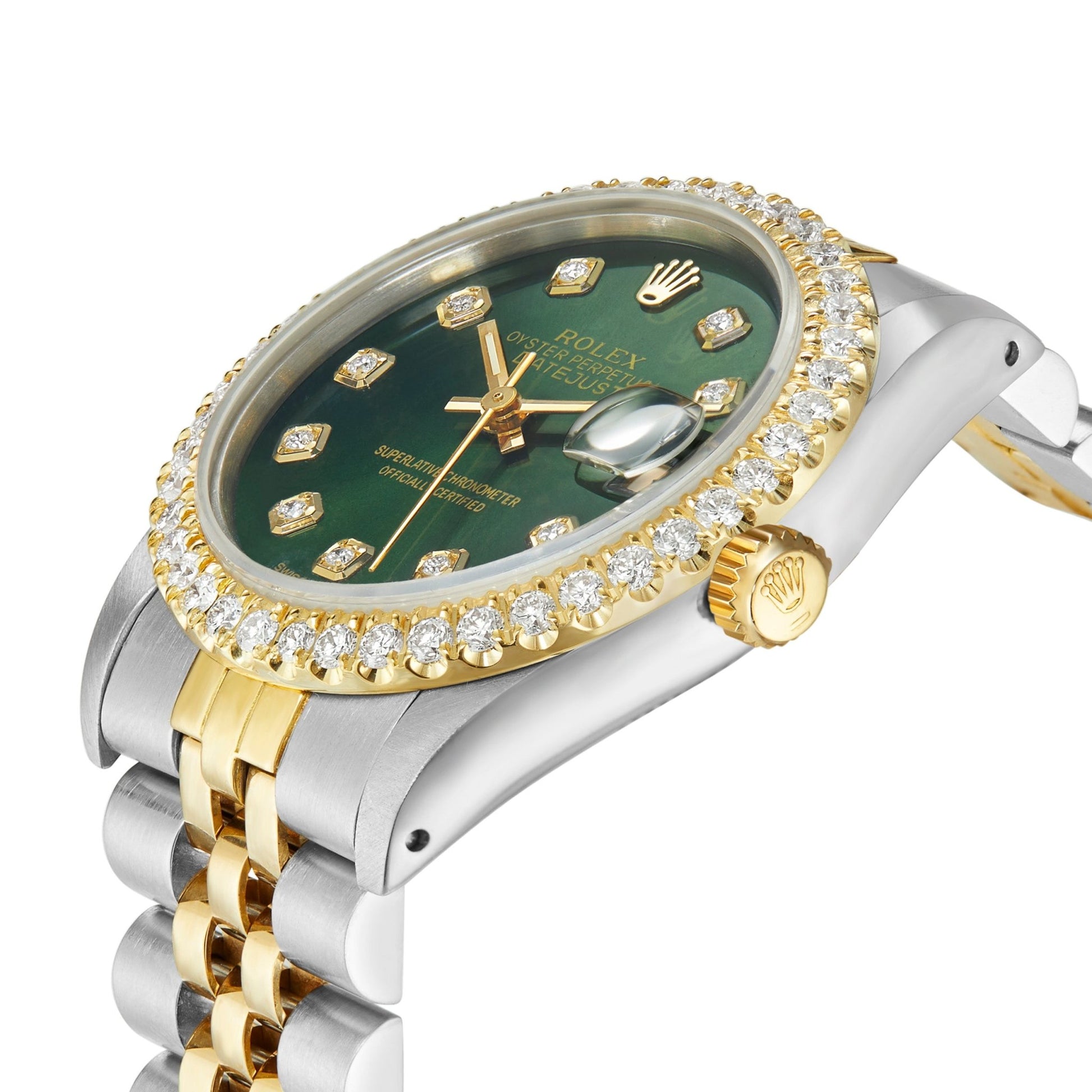 Rolex Datejust 31mm Green Diamond Dial