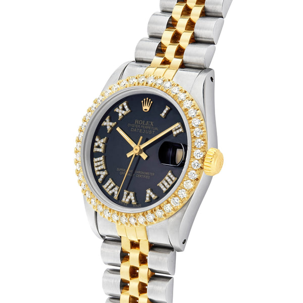 Rolex DateJust 31mm with Diamond bezel - Shyne Jewelers Rolex