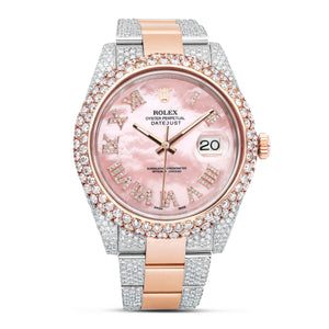 Rolex DateJust 41m with Diamonds - Shyne Jewelers LAUVROLEX Shyne Jewelers
