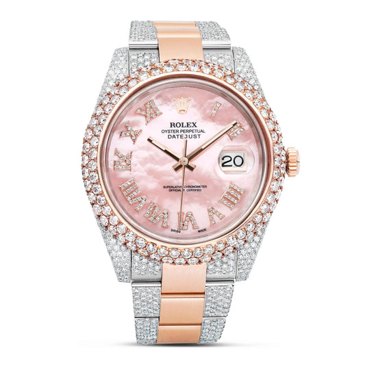 Rolex DateJust 41m with Diamonds - Shyne Jewelers LAUVROLEX Shyne Jewelers