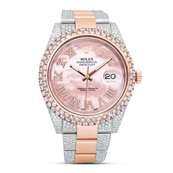 Rolex DateJust 41m with Diamonds - Shyne Jewelers LAUVROLEX Shyne Jewelers