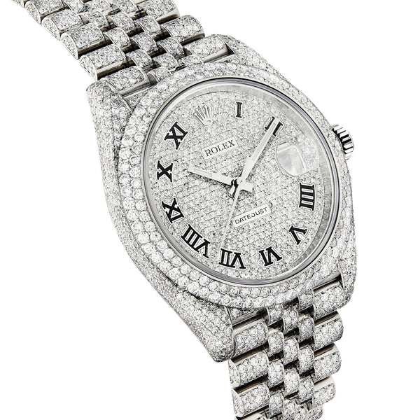 Rolex DateJust 41mm with Diamonds - Shyne Jewelers 505-00489 Rolex