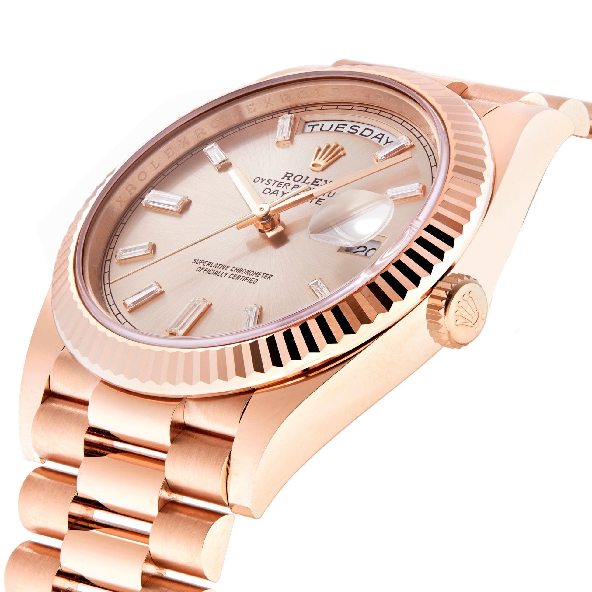 Rolex DayDate Presidential 40mm - Shyne Jewelers RDDP_288206 Rolex