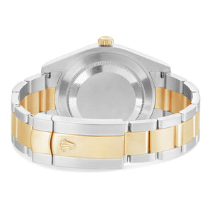 Rolex Skydweller 42mm with Diamond bezel - Shyne Jewelers Rolex