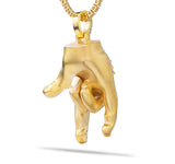 Rough Damond Hand Pendant - Shyne Jewelers Shyne Jewelers