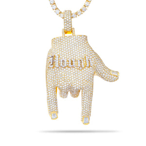 Rough Damond Hand Pendant - Shyne Jewelers Shyne Jewelers