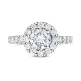 Round Brilliant Halo Engagement Ring - Shyne Jewelers 4 Shyne Jewelers