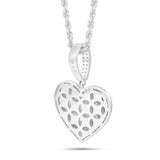 Shyne Collection Diamond Heart Pendant - Shyne Jewelers PE2Q6175G White Gold Shyne Jewelers