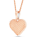 Shyne Collection Diamond Heart Pendant - Shyne Jewelers Rose Gold Shyne Jewelers
