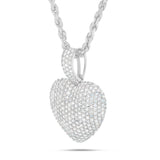 Shyne Collection Diamond Heart Pendant - Shyne Jewelers PE03404 White Gold Shyne Jewelers