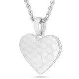 Shyne Collection Diamond Heart Pendant, Small - Shyne Jewelers White Gold Shyne Jewelers