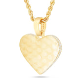 Shyne Collection Diamond Heart Pendant, Small - Shyne Jewelers Yellow Gold Shyne Jewelers