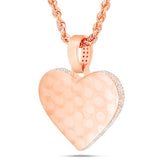 Shyne Collection Diamond Heart Pendant, Small - Shyne Jewelers Rose Gold Shyne Jewelers